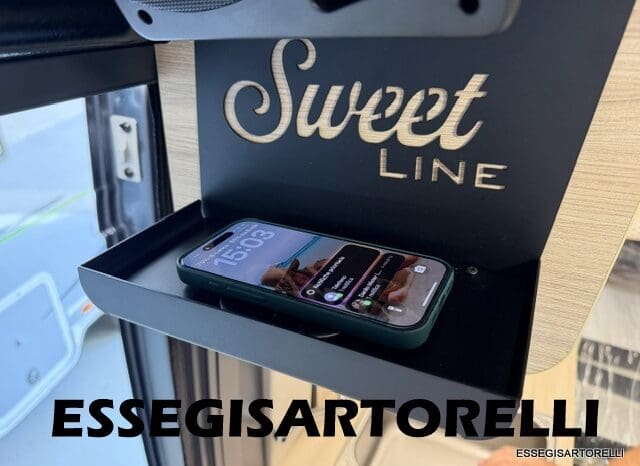 CHAUSSON SWEET LINE V 594 MAX AUTOMATICO FULL LITHIO 599 CM DOPPIO MATRIMONIALE IN CODA 2026 pieno
