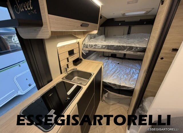 CHAUSSON SWEET LINE V 594 MAX AUTOMATICO FULL LITHIO 599 CM DOPPIO MATRIMONIALE IN CODA 2026 pieno