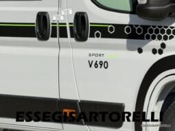CHAUSSON SPORTLINE V 690 2026 FULL VAN 636 CM LETTO BASCULANTE pieno