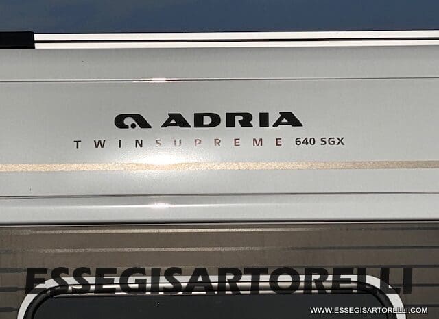 ADRIA NEW TWIN SUPREME EDITION 640 SGX AUTOMATICO 35 H 636 MY 26 pieno