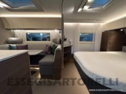 ADRIA ALPINA 663 PT CARAVAN 7 POSTI FULL 2023 ALDE, CLIMA, MOVER, PANNELLO, TENDALINO, MAXFUN, PANORAMA pieno