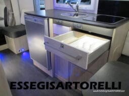 CHAUSSON FLASH 634 2018 SEMINTEGRALE CROSSOVER 5 POSTI KM 18.500 pieno