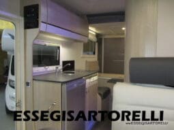 CHAUSSON FLASH 634 2018 SEMINTEGRALE CROSSOVER 5 POSTI KM 18.500 pieno