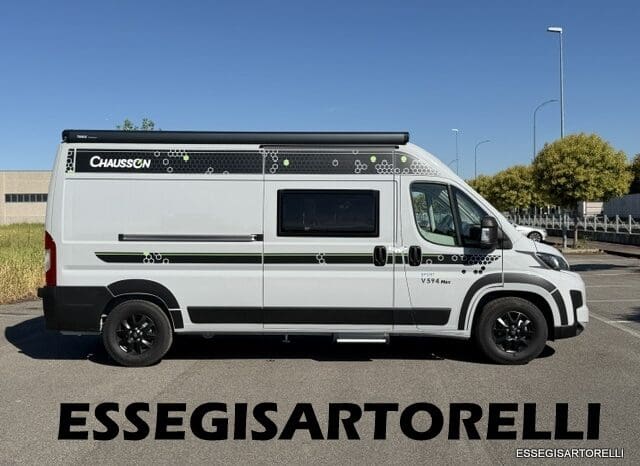 CHAUSSON SPORTLINE V 594 MAX DOPPIO MATRIMONIALE IN CODA 2026 SERIE VAN 599 CM pieno