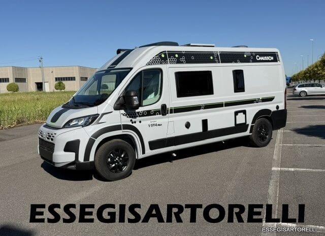 CHAUSSON SPORTLINE V 594 MAX DOPPIO MATRIMONIALE IN CODA 2026 SERIE VAN 599 CM pieno