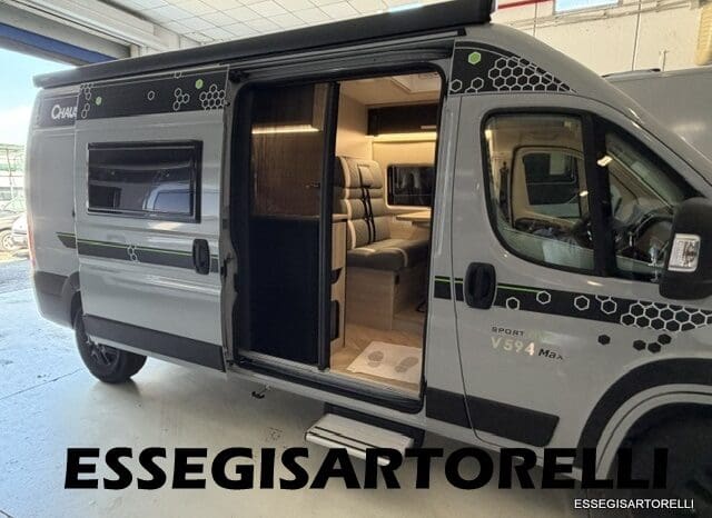 CHAUSSON SPORTLINE V 594 MAX DOPPIO MATRIMONIALE IN CODA 2026 SERIE VAN 599 CM pieno
