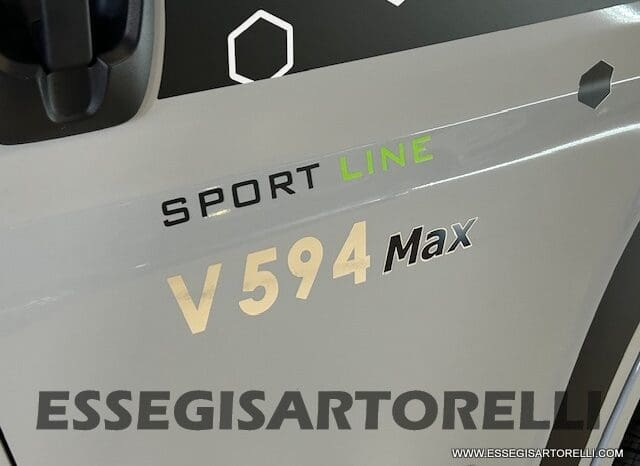 CHAUSSON SPORTLINE V 594 MAX DOPPIO MATRIMONIALE IN CODA 2026 SERIE VAN 599 CM pieno