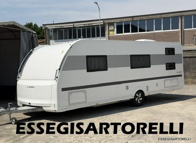 ADRIA ALPINA 663 PT CARAVAN 7 POSTI FULL 2023 ALDE, CLIMA, MOVER, PANNELLO, TENDALINO, MAXFUN, PANORAMA pieno