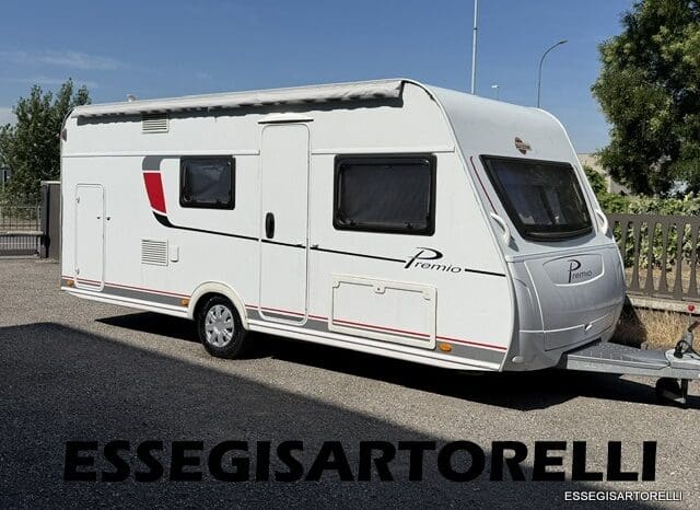 CARAVAN BURSTNER PREMIO 495 TK UNIPROPRIETARIO 2018 6 POSTI FRIGO MAXI pieno