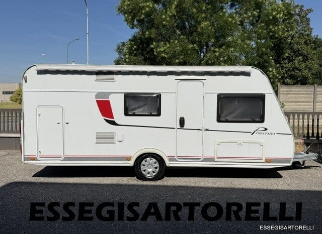 CARAVAN BURSTNER PREMIO 495 TK UNIPROPRIETARIO 2018 6 POSTI FRIGO MAXI pieno
