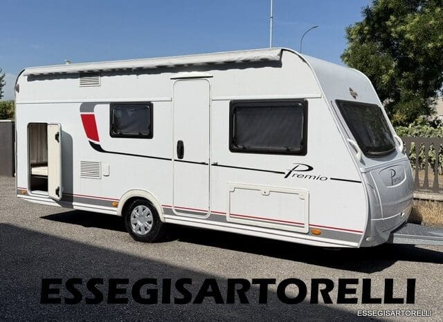 CARAVAN BURSTNER PREMIO 495 TK UNIPROPRIETARIO 2018 6 POSTI FRIGO MAXI pieno