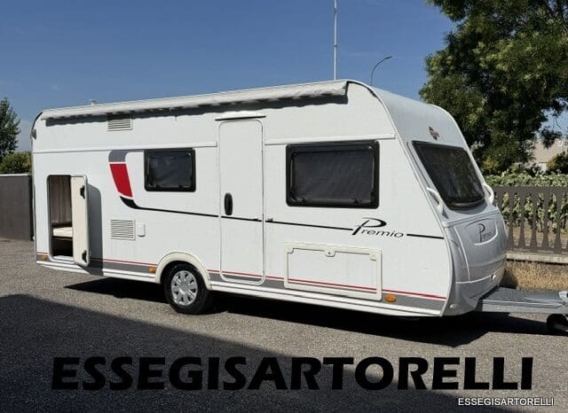 CARAVAN BURSTNER PREMIO 495 TK UNIPROPRIETARIO 2018 6 POSTI FRIGO MAXI pieno