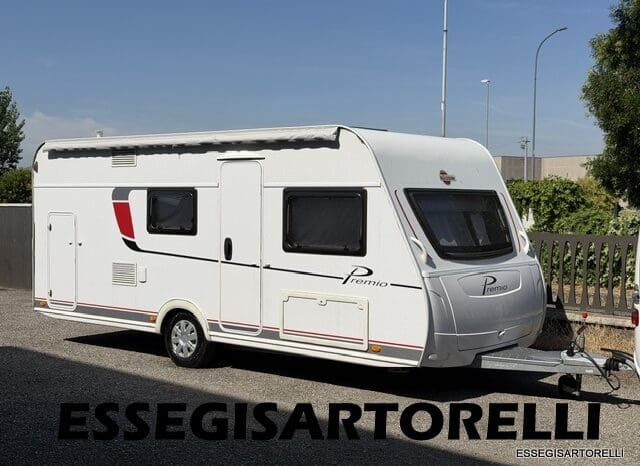 CARAVAN BURSTNER PREMIO 495 TK UNIPROPRIETARIO 2018 6 POSTI FRIGO MAXI pieno
