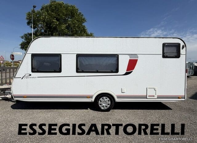 CARAVAN BURSTNER PREMIO 495 TK UNIPROPRIETARIO 2018 6 POSTI FRIGO MAXI pieno