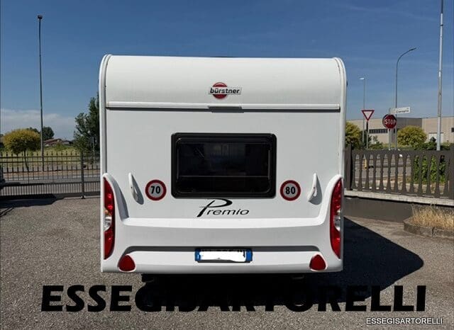 CARAVAN BURSTNER PREMIO 495 TK UNIPROPRIETARIO 2018 6 POSTI FRIGO MAXI pieno