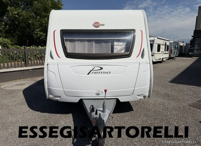 CARAVAN BURSTNER PREMIO 495 TK UNIPROPRIETARIO 2018 6 POSTI FRIGO MAXI pieno