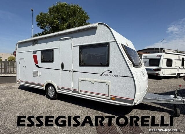 CARAVAN BURSTNER PREMIO 495 TK UNIPROPRIETARIO 2018 6 POSTI FRIGO MAXI pieno