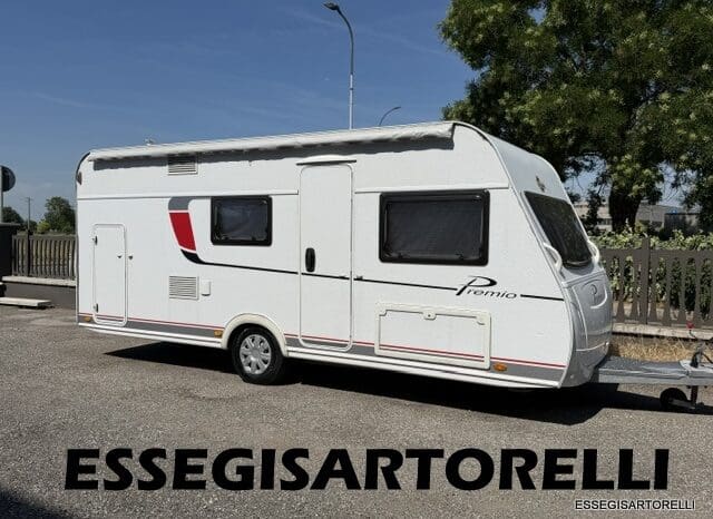 CARAVAN BURSTNER PREMIO 495 TK UNIPROPRIETARIO 2018 6 POSTI FRIGO MAXI pieno