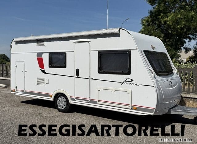 CARAVAN BURSTNER PREMIO 495 TK UNIPROPRIETARIO 2018 6 POSTI FRIGO MAXI pieno