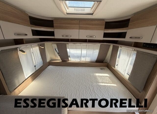 CARAVAN BURSTNER PREMIO 495 TK UNIPROPRIETARIO 2018 6 POSTI FRIGO MAXI pieno