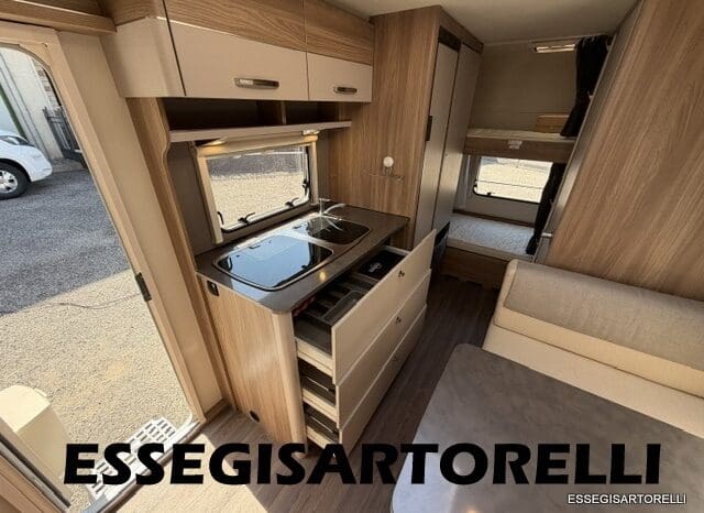 CARAVAN BURSTNER PREMIO 495 TK UNIPROPRIETARIO 2018 6 POSTI FRIGO MAXI pieno