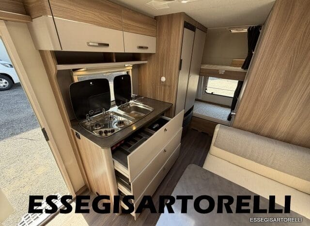 CARAVAN BURSTNER PREMIO 495 TK UNIPROPRIETARIO 2018 6 POSTI FRIGO MAXI pieno