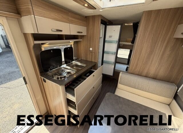 CARAVAN BURSTNER PREMIO 495 TK UNIPROPRIETARIO 2018 6 POSTI FRIGO MAXI pieno
