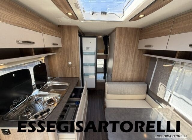 CARAVAN BURSTNER PREMIO 495 TK UNIPROPRIETARIO 2018 6 POSTI FRIGO MAXI pieno