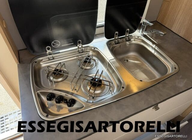 CARAVAN BURSTNER PREMIO 495 TK UNIPROPRIETARIO 2018 6 POSTI FRIGO MAXI pieno