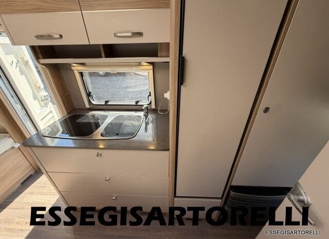 CARAVAN BURSTNER PREMIO 495 TK UNIPROPRIETARIO 2018 6 POSTI FRIGO MAXI pieno