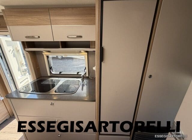 CARAVAN BURSTNER PREMIO 495 TK UNIPROPRIETARIO 2018 6 POSTI FRIGO MAXI pieno