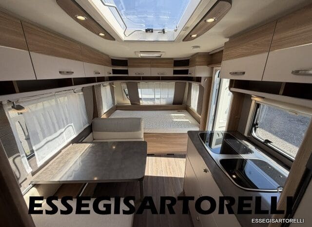 CARAVAN BURSTNER PREMIO 495 TK UNIPROPRIETARIO 2018 6 POSTI FRIGO MAXI pieno