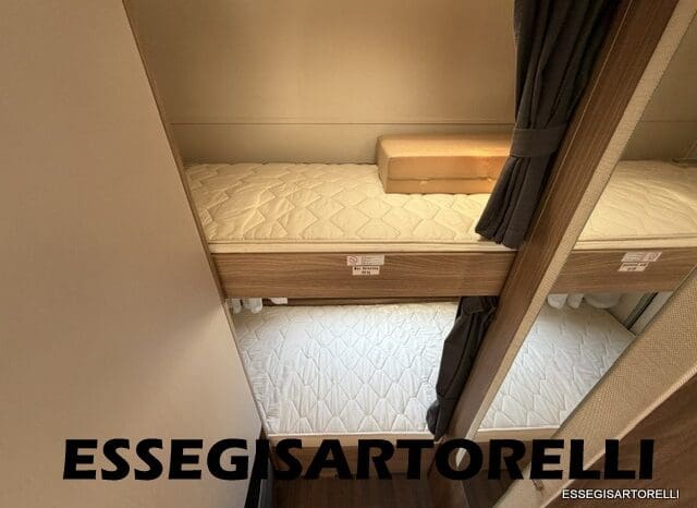 CARAVAN BURSTNER PREMIO 495 TK UNIPROPRIETARIO 2018 6 POSTI FRIGO MAXI pieno