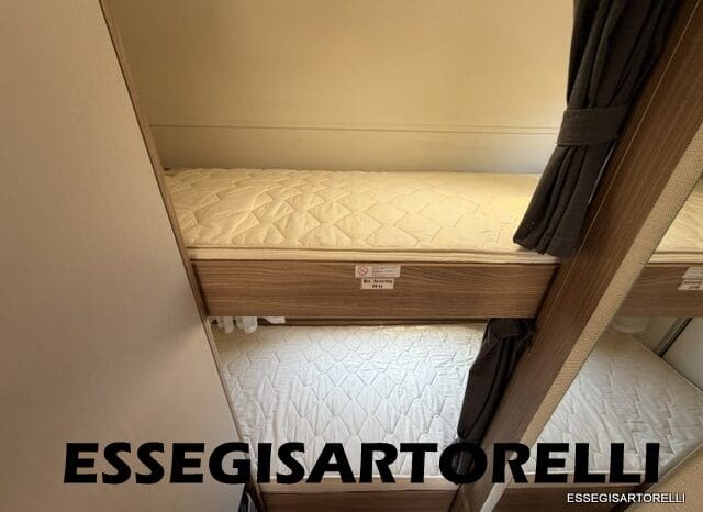 CARAVAN BURSTNER PREMIO 495 TK UNIPROPRIETARIO 2018 6 POSTI FRIGO MAXI pieno