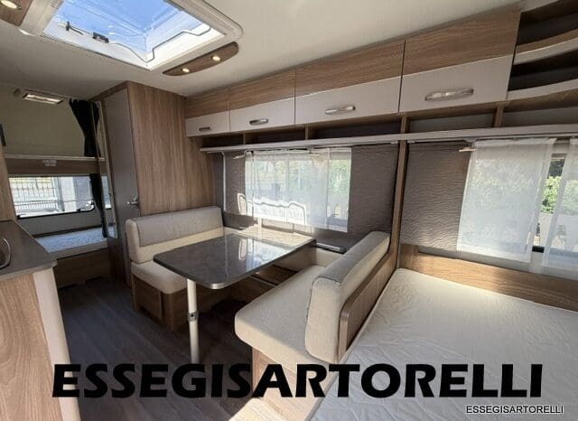 CARAVAN BURSTNER PREMIO 495 TK UNIPROPRIETARIO 2018 6 POSTI FRIGO MAXI pieno