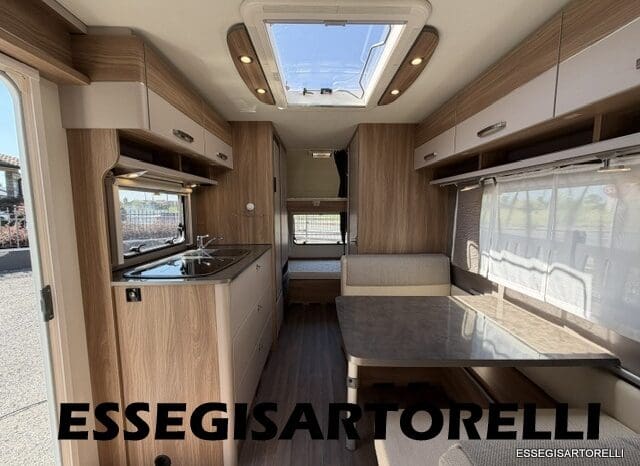CARAVAN BURSTNER PREMIO 495 TK UNIPROPRIETARIO 2018 6 POSTI FRIGO MAXI pieno