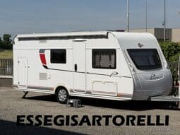CARAVAN BURSTNER PREMIO 495 TK UNIPROPRIETARIO 2018 6 POSTI FRIGO MAXI pieno