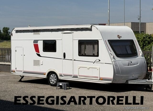CARAVAN BURSTNER PREMIO 495 TK UNIPROPRIETARIO 2018 6 POSTI FRIGO MAXI pieno