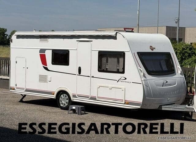 CARAVAN BURSTNER PREMIO 495 TK UNIPROPRIETARIO 2018 6 POSTI FRIGO MAXI pieno
