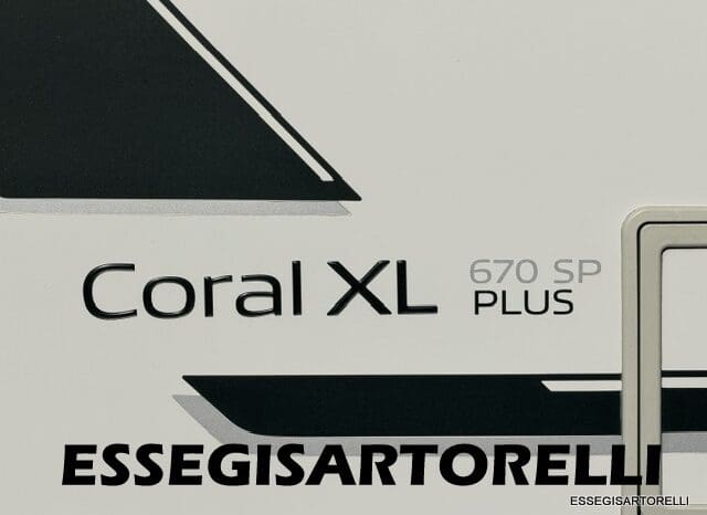 ADRIA CORAL XL PLUS A 670 SP 2018 UNIPRORPIETARIO GARAGE WEBASTO KM 22.253 pieno