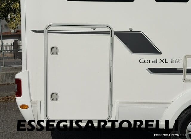 ADRIA CORAL XL PLUS A 670 SP 2018 UNIPRORPIETARIO GARAGE WEBASTO KM 22.253 pieno