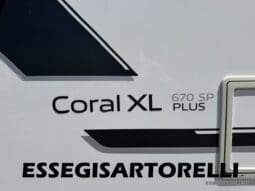 ADRIA CORAL XL PLUS A 670 SP 2018 UNIPRORPIETARIO GARAGE WEBASTO KM 22.253 pieno