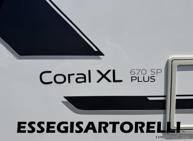 ADRIA CORAL XL PLUS A 670 SP 2018 UNIPRORPIETARIO GARAGE WEBASTO KM 22.253 pieno