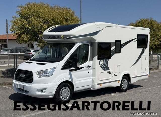 CHAUSSON FLASH 634 2018 SEMINTEGRALE BASCULANTE 5 POSTI KM 18.415 UNIPROPRIETARIO 636 CM pieno