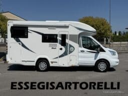 CHAUSSON FLASH 634 2018 SEMINTEGRALE BASCULANTE 5 POSTI KM 18.415 UNIPROPRIETARIO 636 CM