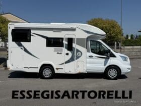 CHAUSSON FLASH 634 2018 SEMINTEGRALE BASCULANTE 5 POSTI KM 18.415 UNIPROPRIETARIO 636 CM
