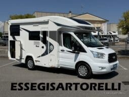 CHAUSSON FLASH 634 2018 SEMINTEGRALE BASCULANTE 5 POSTI KM 18.415 UNIPROPRIETARIO 636 CM