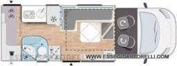 CHAUSSON EXCLUSIVE LINE 660 170 CV AUTOMATICO 699 CM 2022 solo 1.910 KM ! pieno