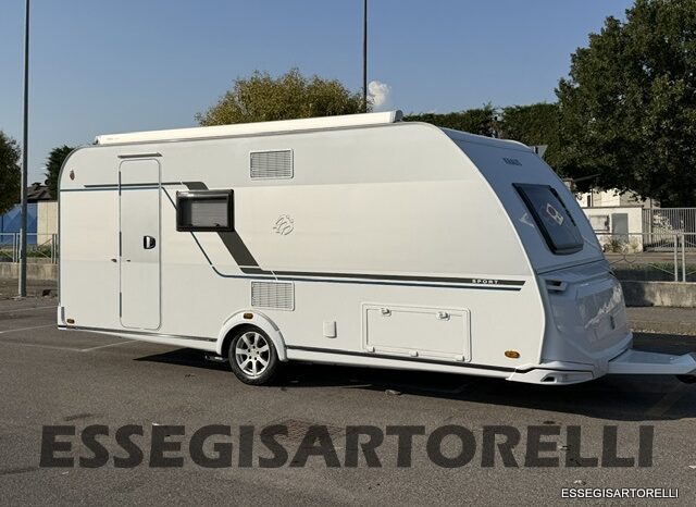 KNAUS SPORT 500 QDK CARAVAN 6 POSTI FULL 11/22 MT ’23 kg 1.400 MOVER CLIMA TENDALINO pieno