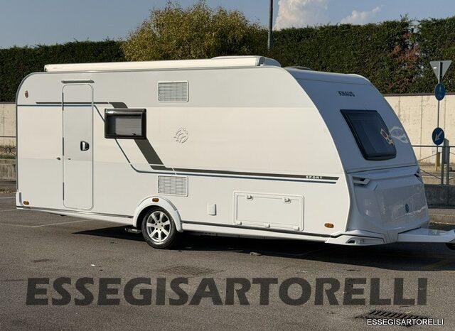KNAUS SPORT 500 QDK CARAVAN 6 POSTI FULL 11/22 MT ’23 kg 1.400 MOVER CLIMA TENDALINO pieno